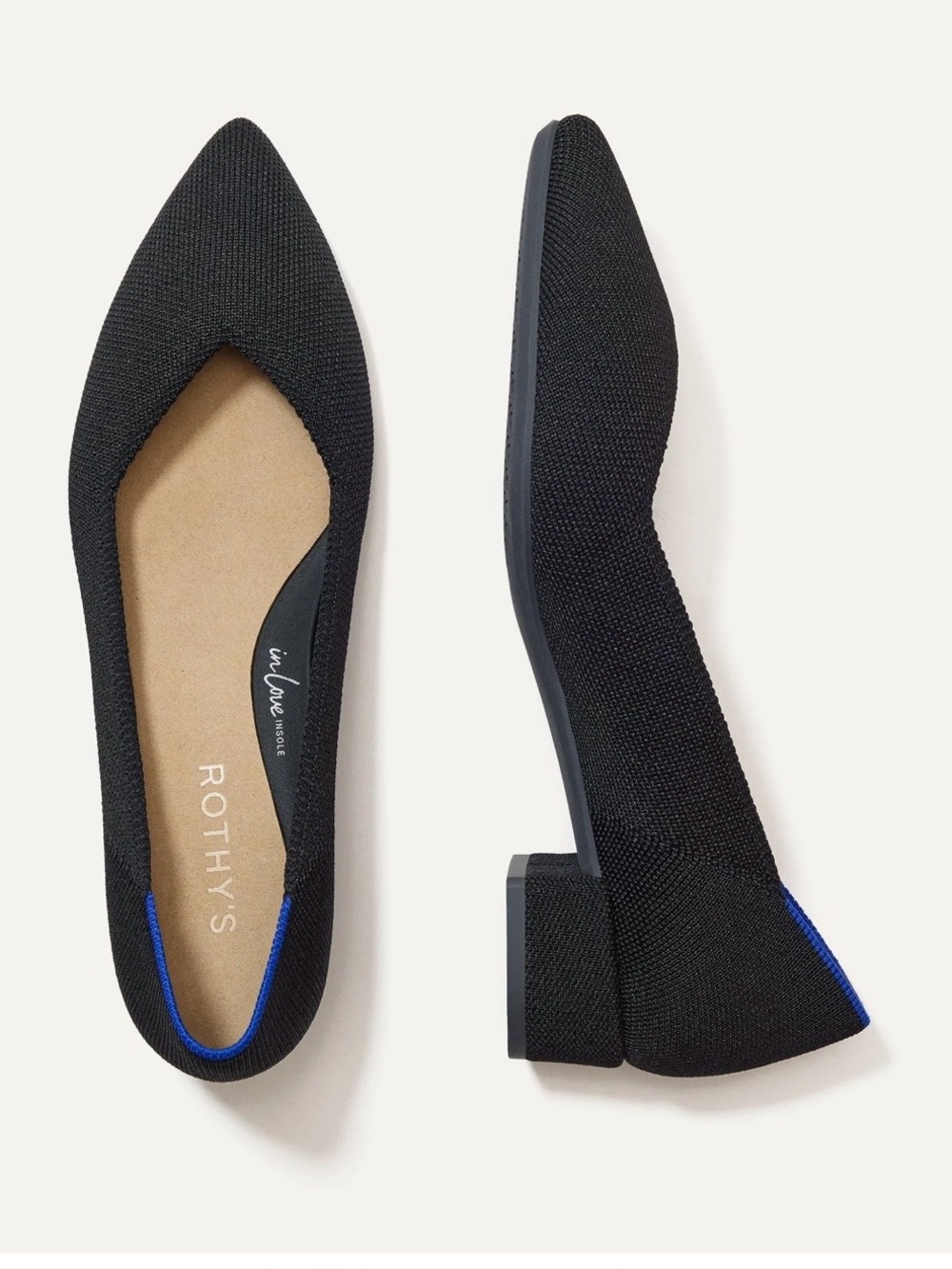 NWT Rothy's Women The High Point in Black Size 11 New In Box